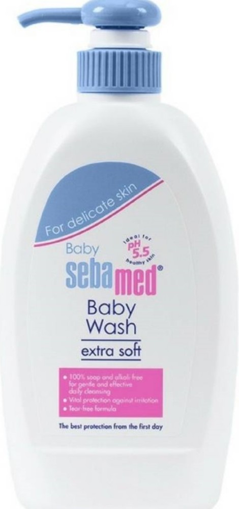 Sebamed Baby Wash Extra Soft Ultra Mild Cleansing Formula 100% Soap Free  (200mL)