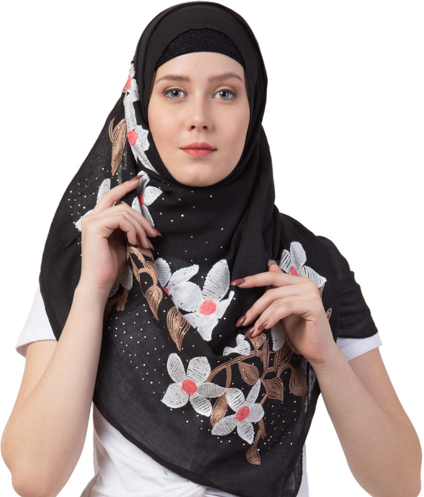 Premium Cotton Fabric Women Fancy Scarf 