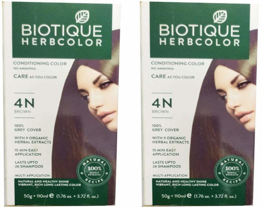 Compare BIOTIQUE Conditioning Hair Color 1N Natural Black  Ocean Kelp  Shampoo 340 ML 2 Items in the set Price in India  CompareNow
