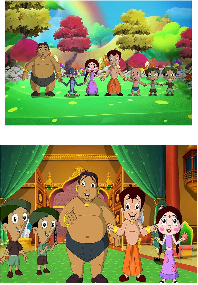 Chota Bheem Cartoon Wall Poster combo-Beautiful Wall Poster for Decoration Poster-High Resolution -300 GSM-Glossy/Matte/Art Paper Print - Decorative, Animation & Cartoons posters in India - Buy art, film, design, movie, music, nature Chota Bheem Cartoon Wall Poster combo-Beautiful Wall Poster for Decoration Poster-High Resolution -300 GSM-Glossy/Matte/Art Paper Print - Decorative, Animation & Cartoons posters in India - Buy art, film, design, movie, music, nature