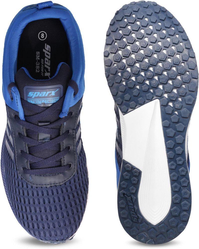 Sparx Men SM-382 Navy Blue Royal Blue 