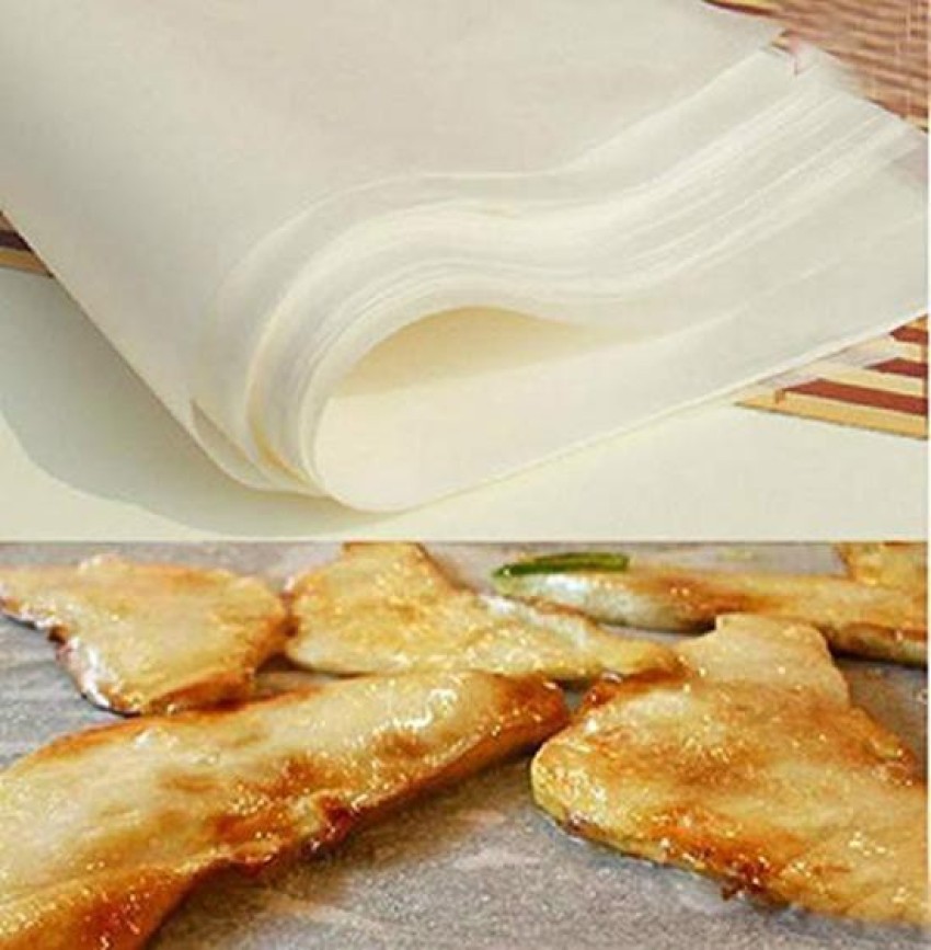 Ayansh E-Store Butter paper,Parchment Paper for cake, food grede paper  Shrinkwrap (100 sheet) Parchment Paper Price in India - Buy Ayansh E-Store Butter  paper,Parchment Paper for cake, food grede paper Shrinkwrap (100