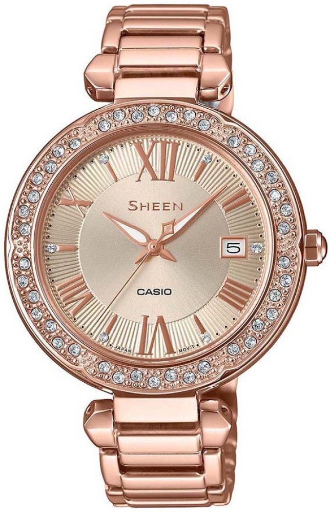 Sheen rose 2024 gold watch