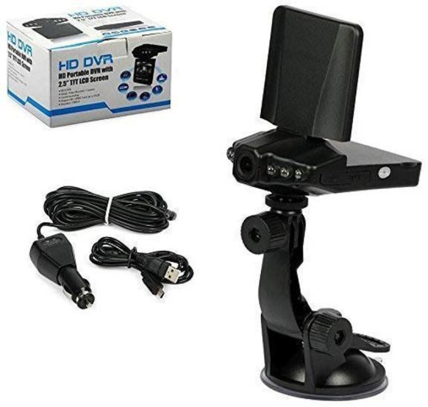 Portable HD Dash Cam w/ 2.5 LCD Monitor