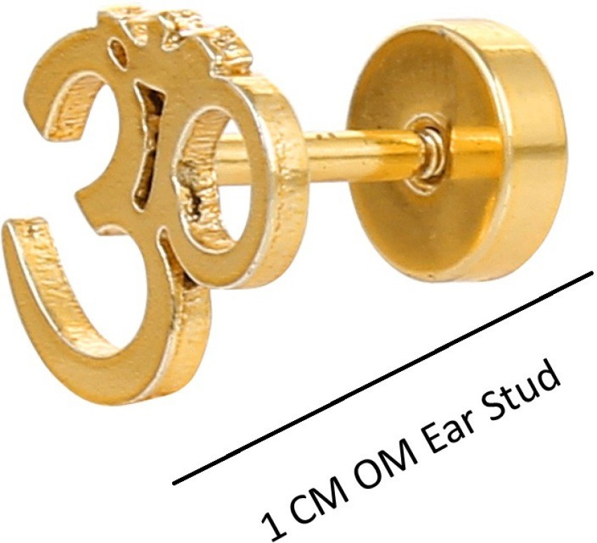 Om Earring For Boys/Man