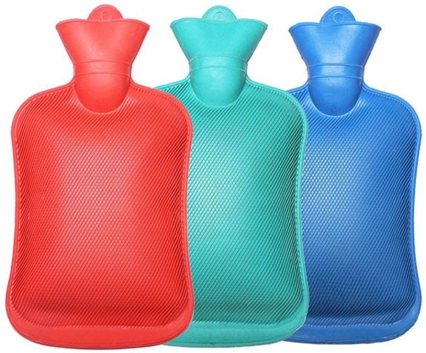Hot Water BottlePack of 1 for Pain Relief Therapy Hot Bag for  MuscleBody Pain Rubber Hot Water Heating PadPeriod Cramps Multicolor  2L