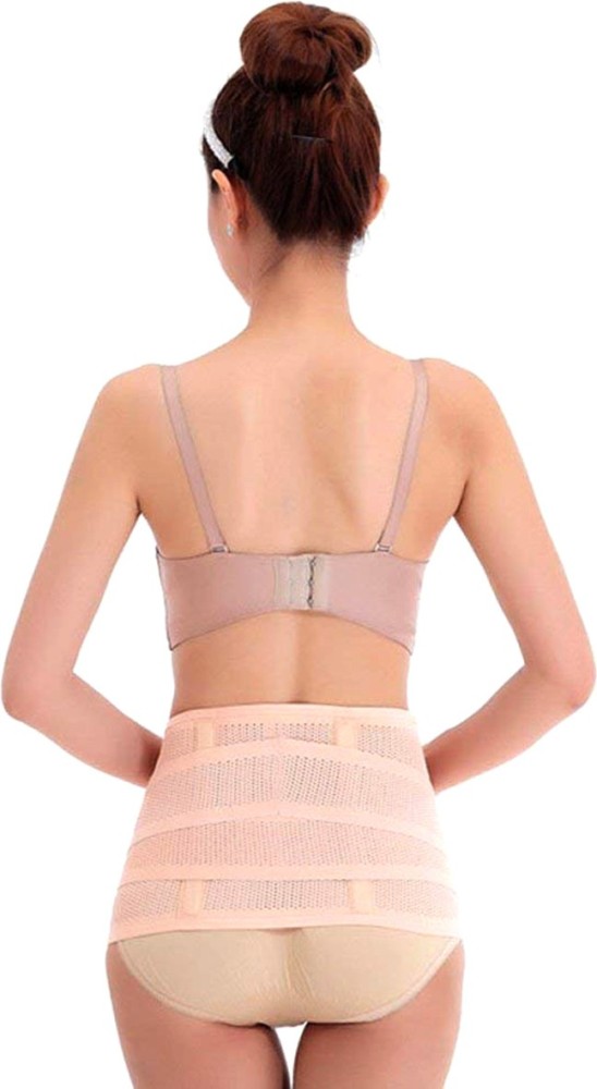 ASDASD Women Tummy Control Slimming Belt Waist Shaper Slimming Belt for  Women Flat Tummy Size S Skin : : Fashion