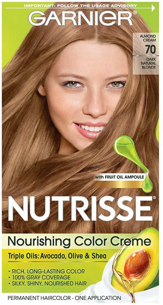 Garnier Nutrisse Nourishing Hair Color Creme, 100 Extra Light Natural Blonde  Chamomile - Walmart.com