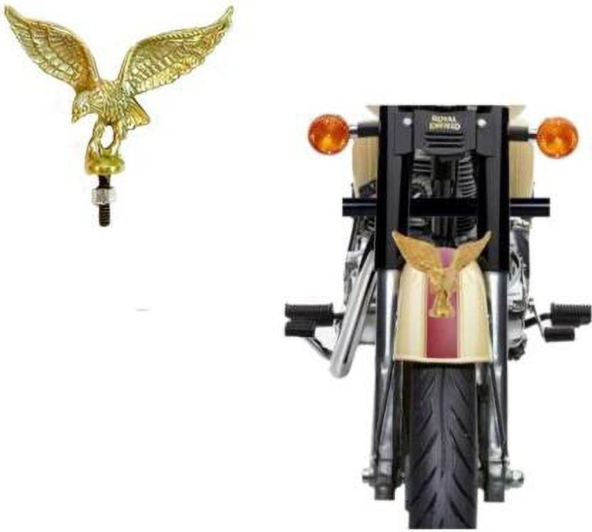 https://rukminim1.flixcart.com/image/850/1000/k44hksw0/vehicle-emblem/c/f/w/golden-eagle-foe-all-royal-enfield-emblem-kohli-bullet-original-imafn3wd88u63rgp.jpeg?q=90