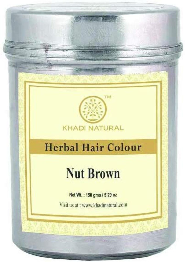 Natural plant hair color Deep black  100 gr at 875   Khadi