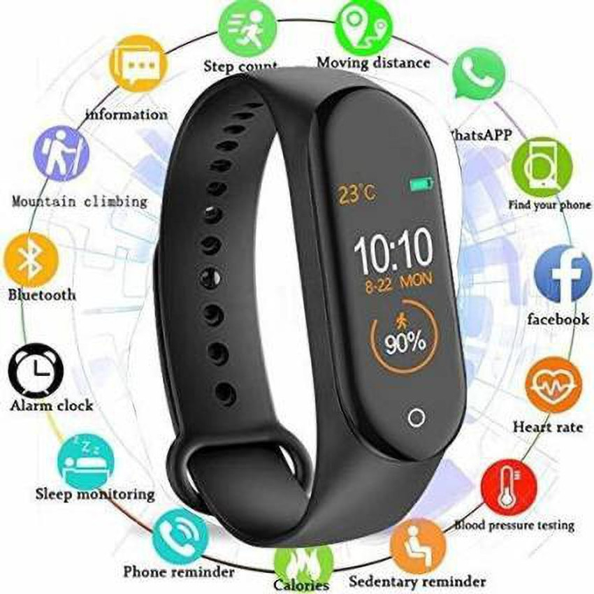 TECH POINT M4 Fitness Smart Band Price in India  Buy TECH POINT M4 Fitness Smart  Band online at Flipkartcom