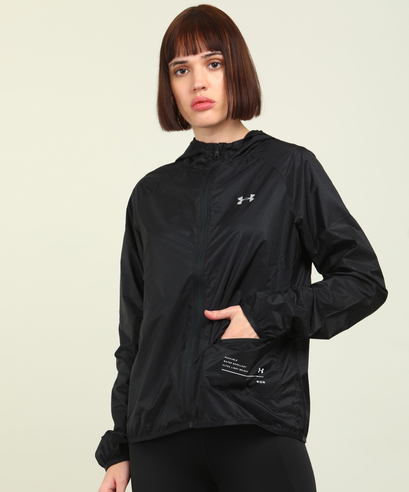UNDER ARMOUR Full Sleeve Solid Women Jacket - Buy UNDER ARMOUR Full Sleeve  Solid Women Jacket Online at Best Prices in India