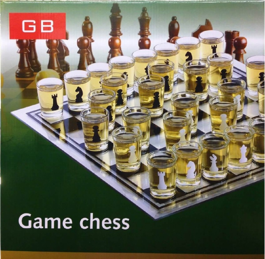 Glass Chess Drinking Game