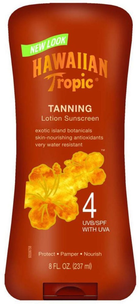 Hawaiian Tropic Dark Tanning Lotion Spf 4, Fluid Ounce Bottles (Pack Of 2) - 4 - Price in India, Buy Hawaiian Tropic Dark Tanning Lotion Spf 4, 8 Fluid Ounce