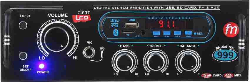 Afpin 999BT FM BLUETOOTH USB AUX 160 W AV Control Amplifier Price