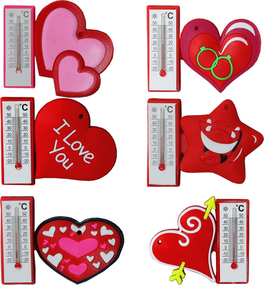 Magnetic Stickers, Magnet Heart, Fridge Heart, Decor
