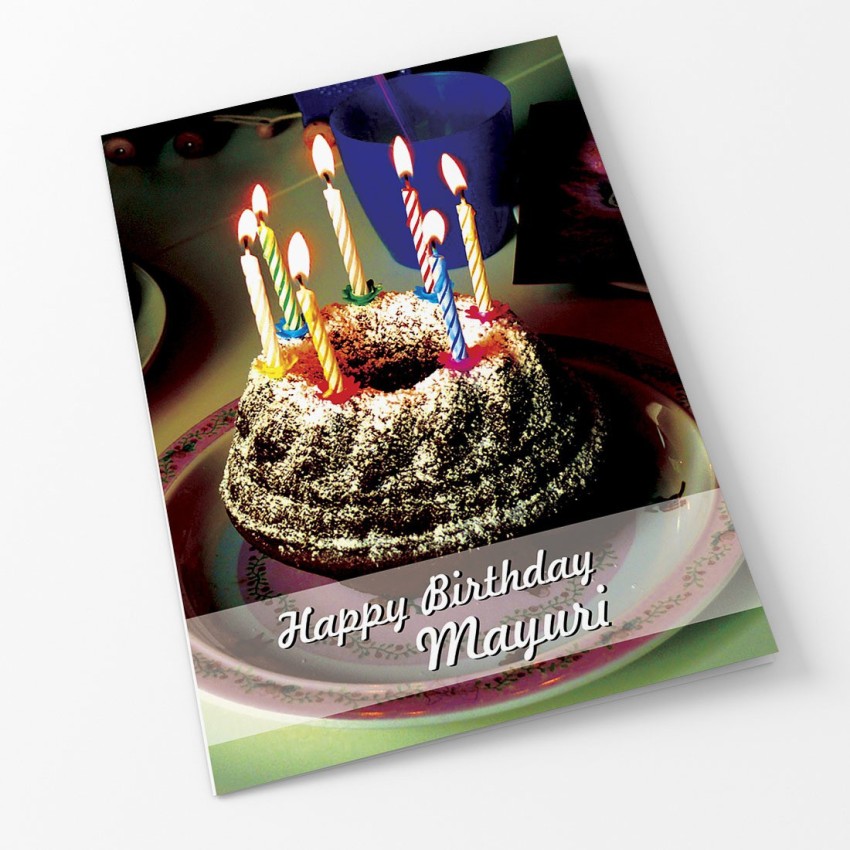 100+ HD Happy Birthday Mayuri Cake Images And Shayari