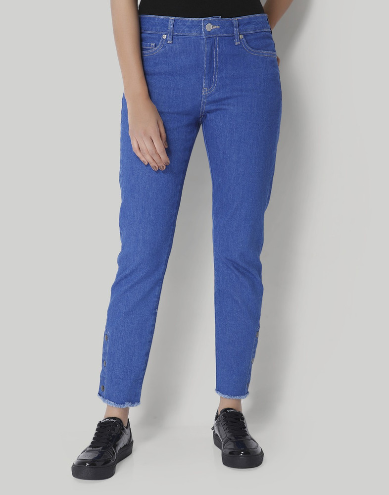 VERO MODA Slim Women Blue Jeans - Buy 
