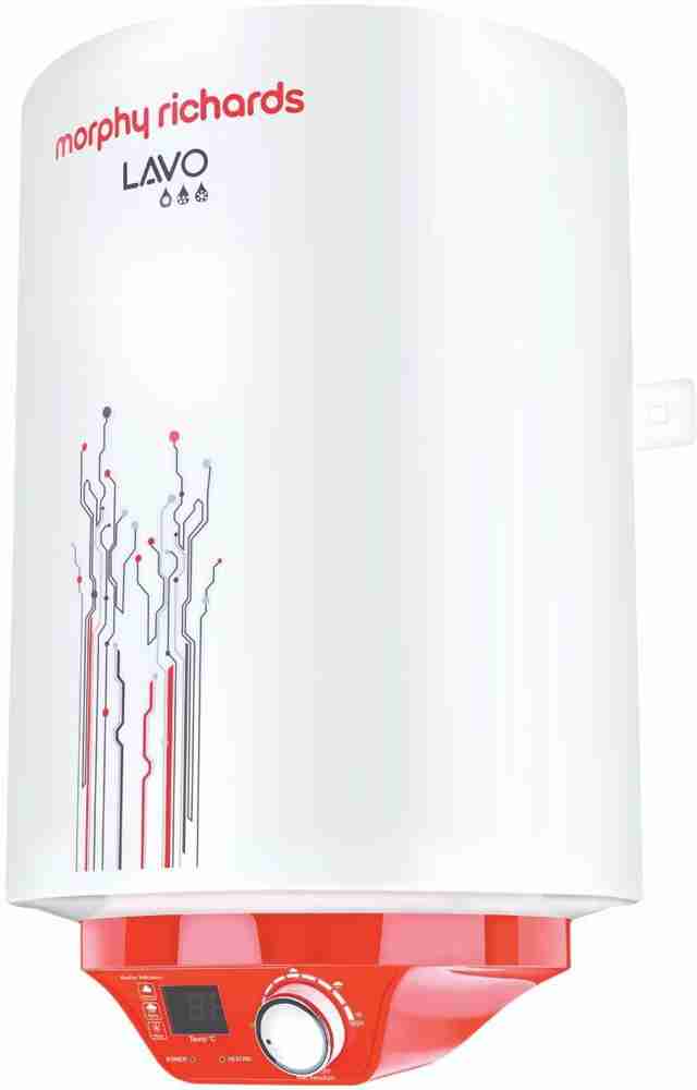 Morphy Richards 15 L Storage Water Geyser (Lavo, White, Red) Price in India  - Buy Morphy Richards 15 L Storage Water Geyser (Lavo, White, Red) online  at Flipkart.com