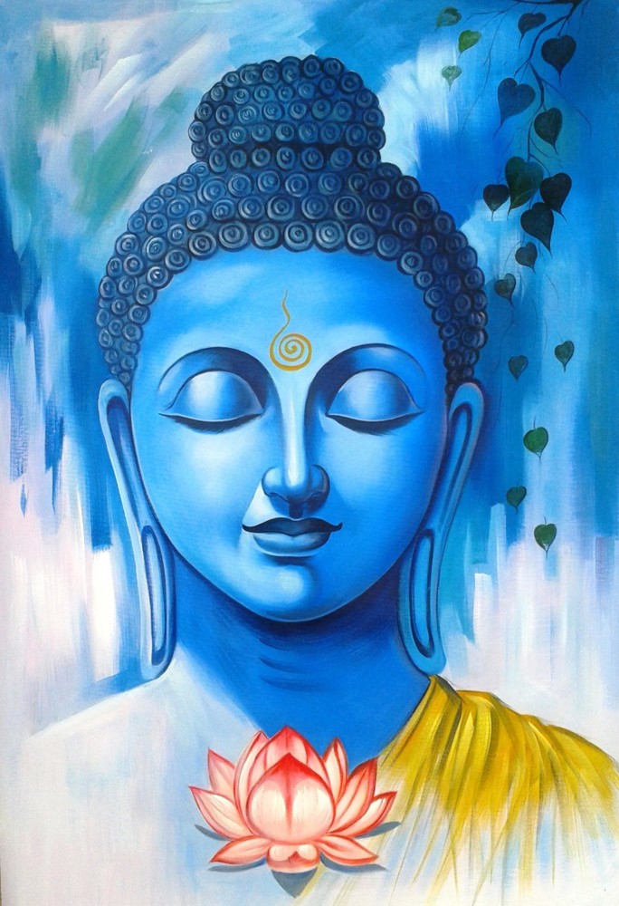 Decorate your wall with Meditating Lord Buddha Wallpaper