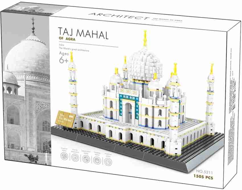 Stylo Architecture Series Taj Mahal Model Building Blocks Set