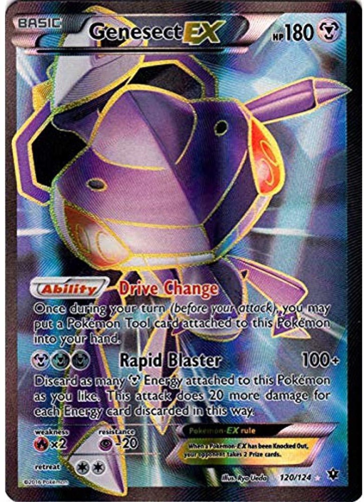 Genesect EX TCG Cards