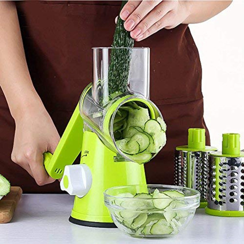 1pc Vegetable Slicer Multifunctional Fruit Slicer TableTop Drum