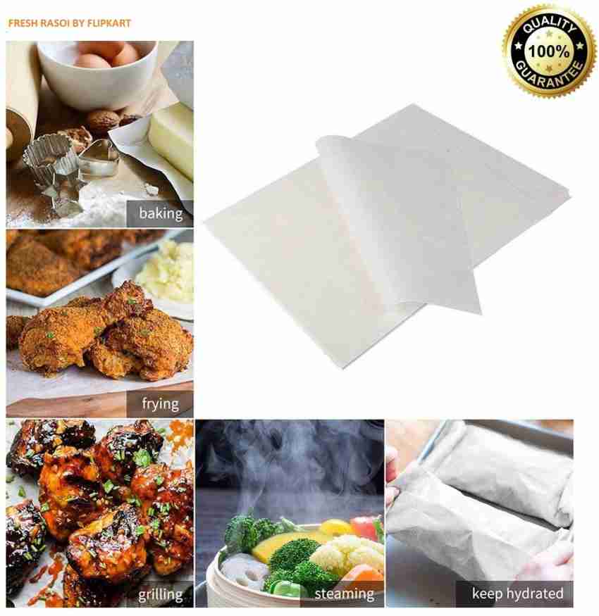 Ayansh E-Store Butter paper,Parchment Paper for cake, food grede paper  Shrinkwrap (100 sheet) Parchment Paper Price in India - Buy Ayansh E-Store Butter  paper,Parchment Paper for cake, food grede paper Shrinkwrap (100