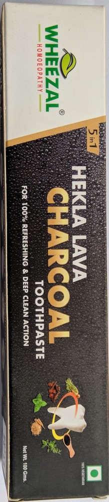 hekla lava charcoal toothpaste