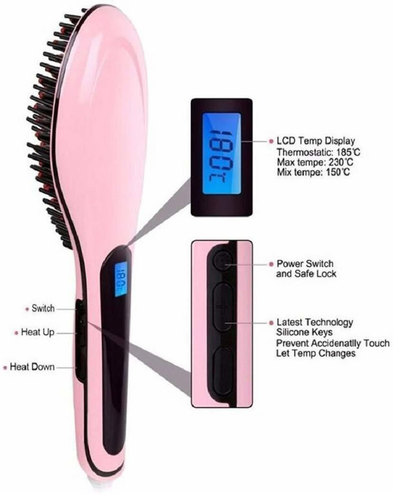 Philips Heated Straightening Brush BHH88010 Buy Philips Heated  Straightening Brush BHH88010 Online at Best Price in India  Nykaa