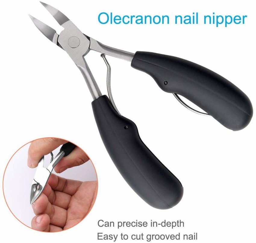 Toenail Clippers for Thick Ingrown Toe Nails Heavy Duty Precision Nail  Scissor