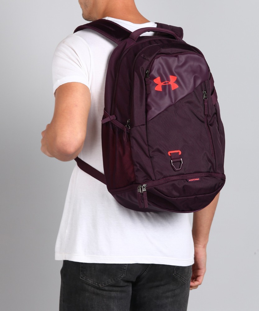 Under Armour Hustle 5.0 Backpack Purple