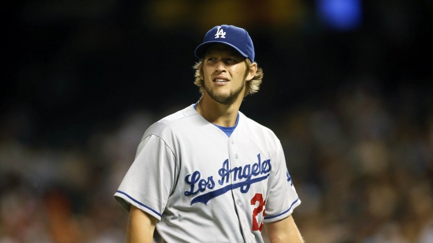 Clayton Kershaw Poster Los Angeles Dodgers Canvas Print 