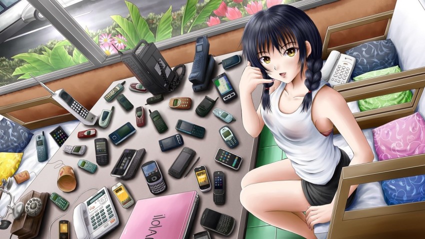 Anime Girl GIF  Anime Girl Phone  Discover  Share GIFs