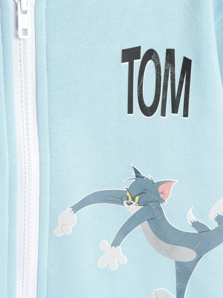 TOM & JERRY Full Sleeve Printed Boys Jacket - Buy TOM & JERRY Full