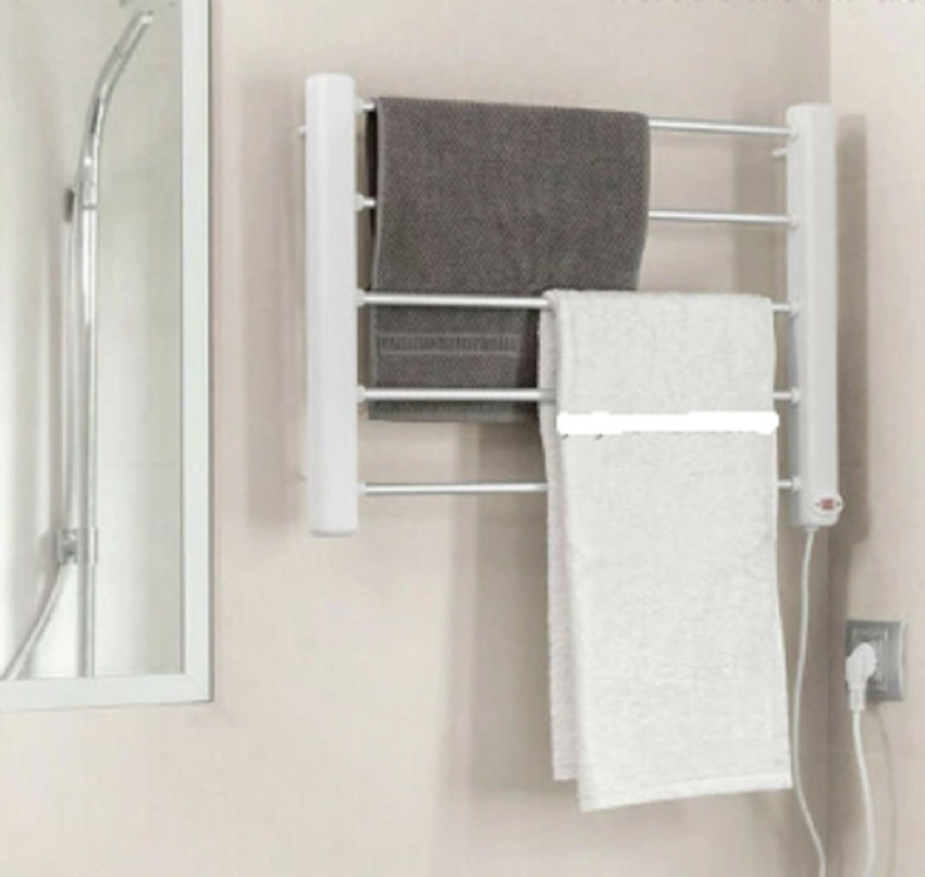 KYOTO ISABELLA Electric Towel Warmer stand Heated Wall Mounted Drying Rack  Warmer Towel Stand/Rack/Rod/hanger with 5 Heating Bars in Bathroom or Other  Rooms WHITE Towel Holder Price in India - Buy KYOTO ISABELLA Electric Towel  Warmer ...