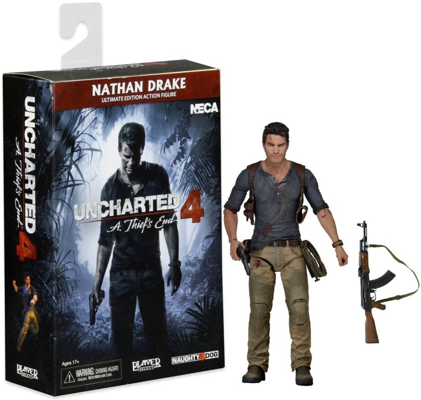 NECA Uncharted 4 A thief's end NATHAN DRAKE Ultimate Edition PVC