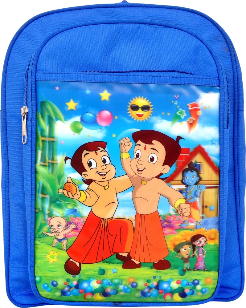 Chhota Bheem Bag With Lunch Box for Kids/Girls/Boys/Children Plush Soft Bag  Backpack Cartoon