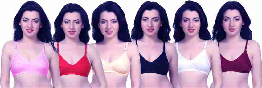 Zivosis Women Full Coverage Non Padded Bra - Buy Zivosis Women Full  Coverage Non Padded Bra Online at Best Prices in India