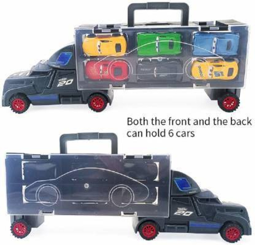 Cars Toys Lightning Mcqueen & Big Mack Transporter 