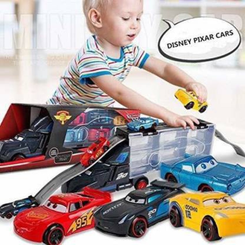 Multicolor Plastic Toys 7 Pieces Set Disney Pixar Cars 3 Lightning