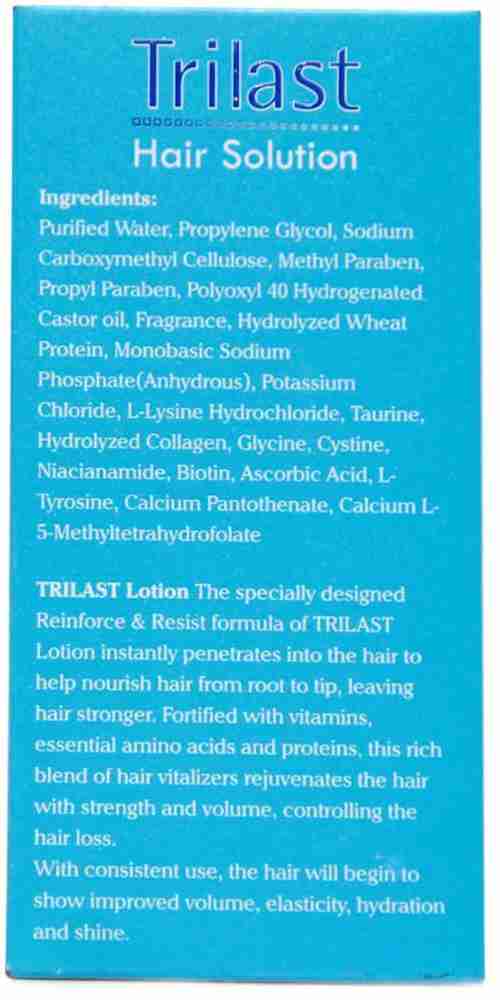 Trilast Hair Solution - Price in India, Buy Trilast Hair Solution Online In  India, Reviews, Ratings & Features 