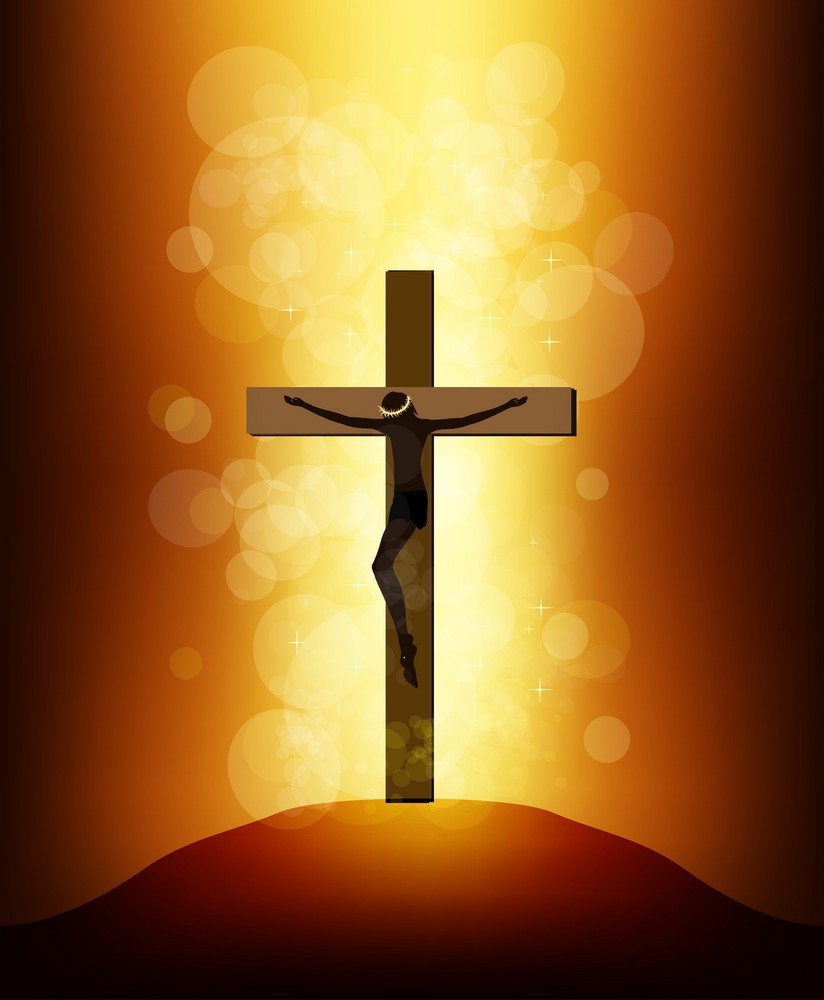 Jesus Christ cross new christian religious poster jesus premium ...