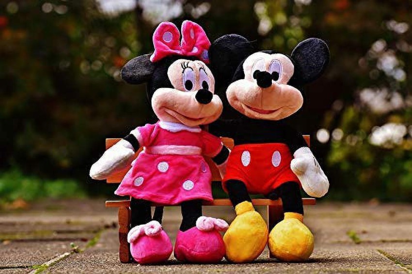 mickey and minnie teddy bears