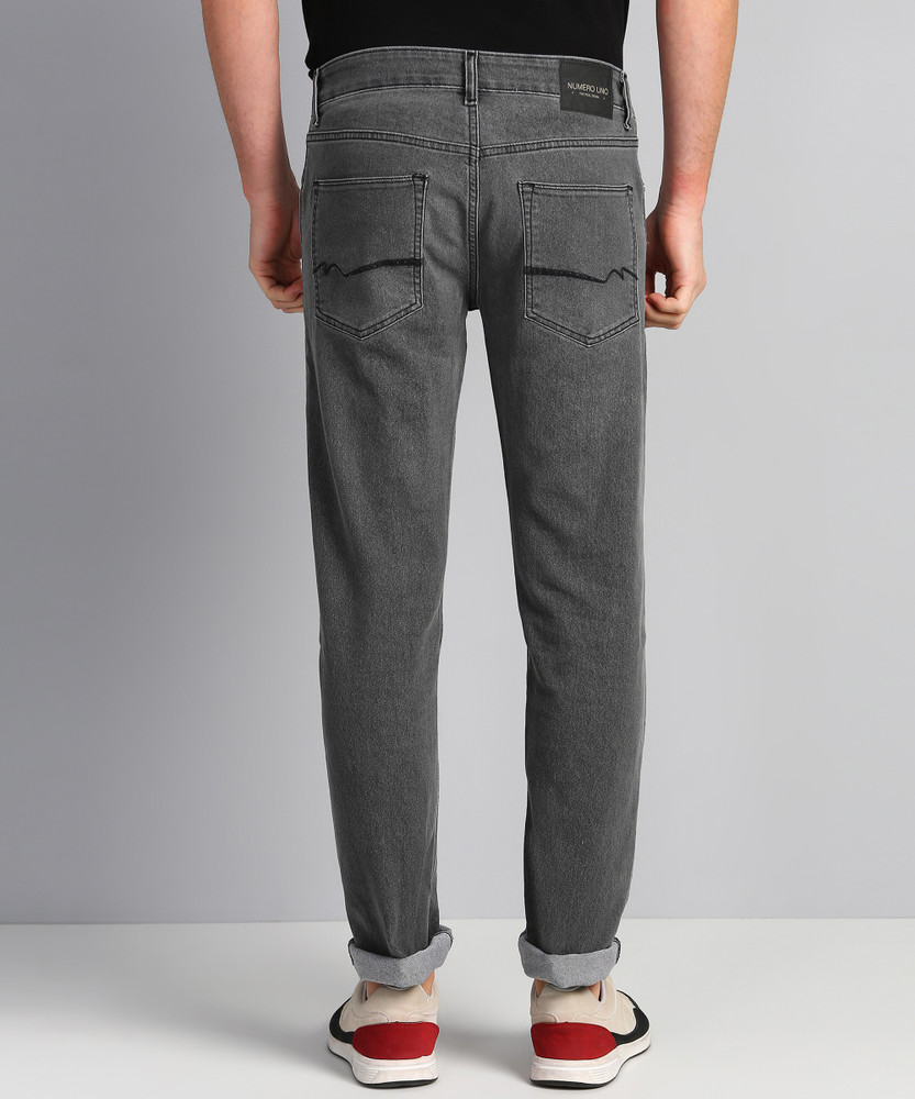 NUMERO UNO Tapered Fit Men Grey Jeans 
