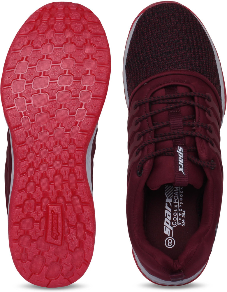 Sparx Men SM-384 Burgundy Running Shoes 