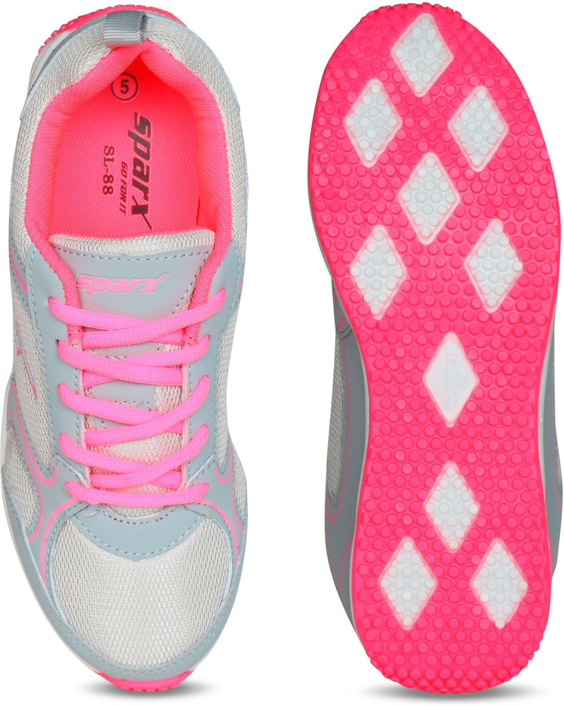 Sparx Women SL-88 Grey Pink Running 