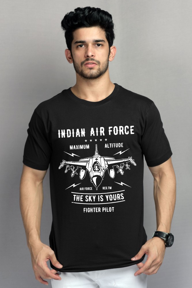 Indian Army Plain Men's Tshirt - Online India