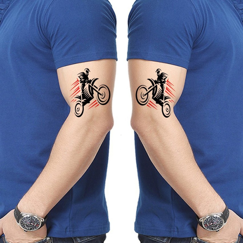 Buy Motocross Tattoo Online In India  Etsy India