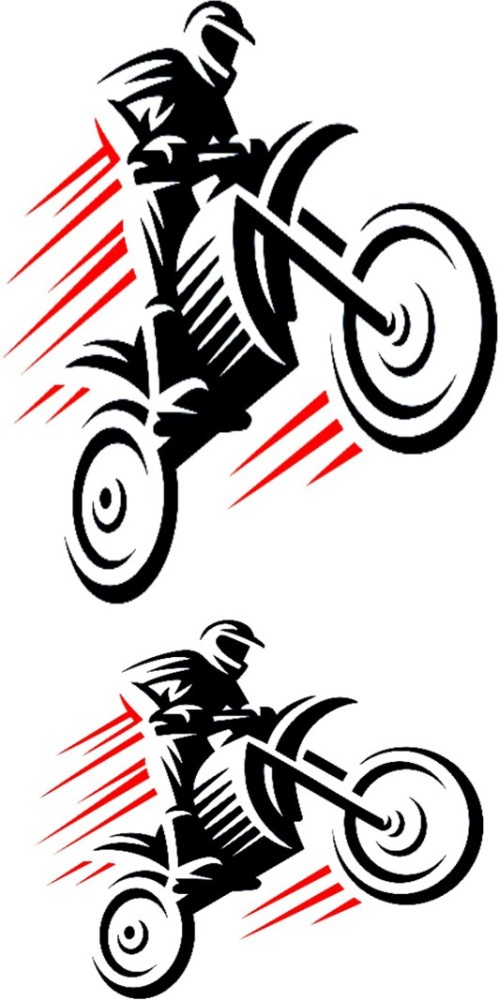 Burning Motorcycle Symbol Tattoo Stock Vector Royalty Free 101957320   Shutterstock